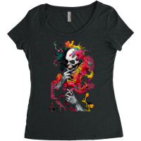 Intimidating Colors Women's Triblend Scoop T-shirt | Artistshot