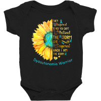 I Am The Storm Dysautonomia Warrior Baby Bodysuit | Artistshot