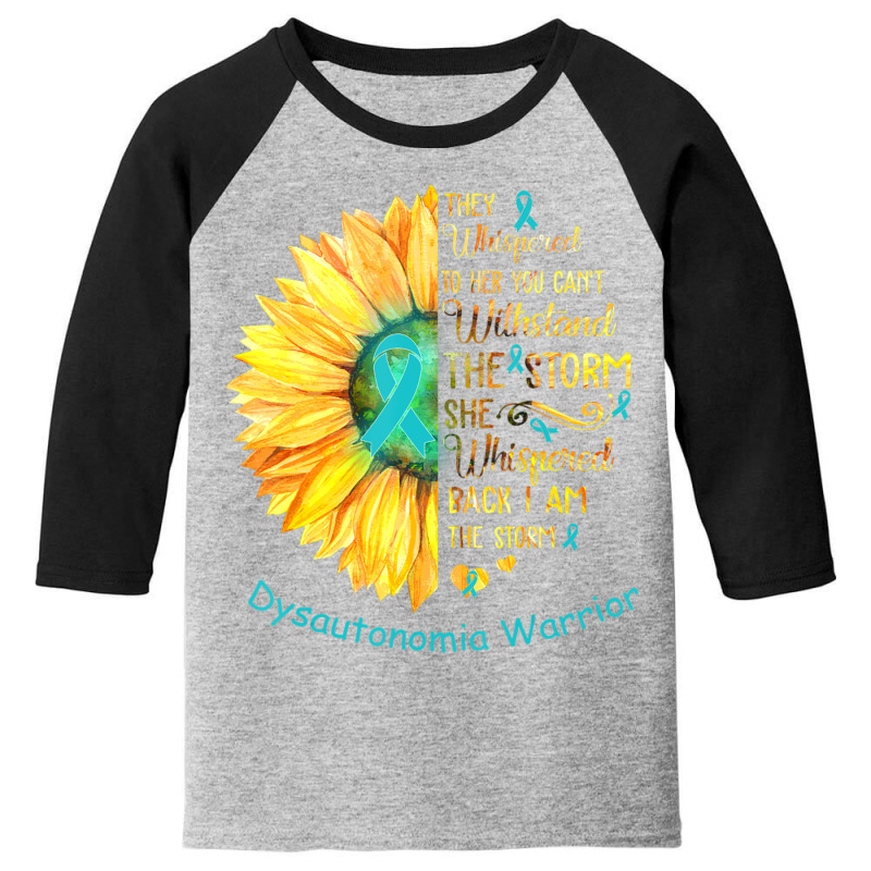 I Am The Storm Dysautonomia Warrior Youth 3/4 Sleeve | Artistshot