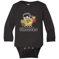 Final Fantasy Chocobo  Final Fantasy 7 Long Sleeve Baby Bodysuit | Artistshot