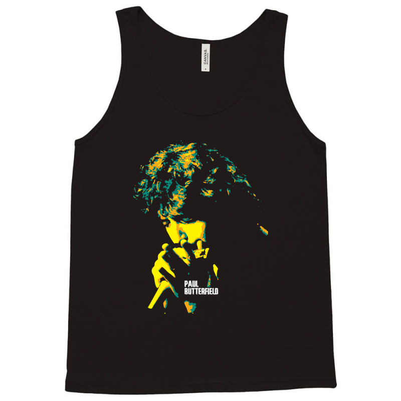 Paul Butterfield. American Blues Harmonica Player Tank Top by ErnestRandall | Artistshot