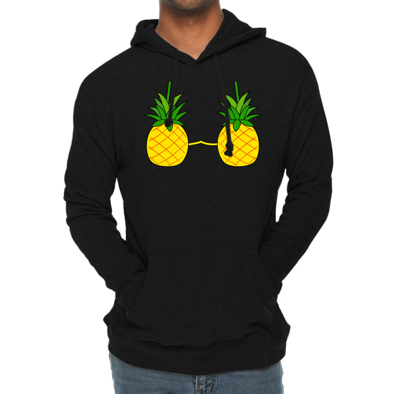 Pineapple Bra Costume Cute Easy Fruit Halloween Gift T Shirt Lightweight Hoodie by Jay99 | Artistshot