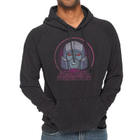 Transformers All Hail Megatron Portrait Vintage Hoodie | Artistshot