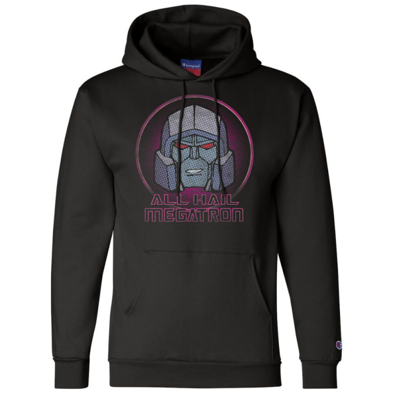 Transformers All Hail Megatron Portrait Champion Hoodie | Artistshot