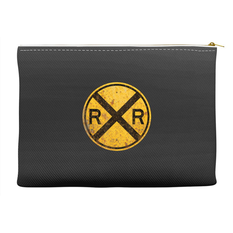 Railroad Crossing Sign 1935 Train Warning Symbol Accessory Pouches | Artistshot