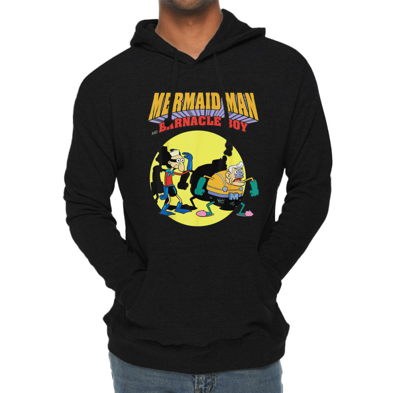 Mermaid Man Barnacle Boy For Fan Lightweight Hoodie by RachelleWolf | Artistshot