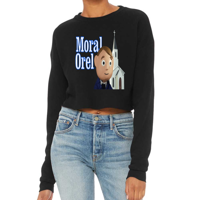 Moral Orel For A Gift Cropped Sweater by RichardSecker | Artistshot