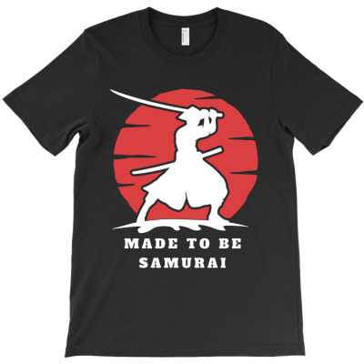 Sunset Samurai Warrior T-shirt Designed By Michael B Erazo
