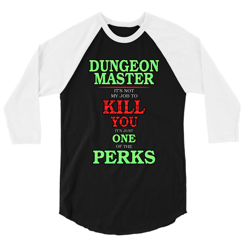 Dm Perks 3/4 Sleeve Shirt by KamariCurry | Artistshot