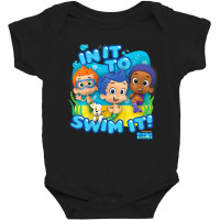 Kids Bubble Guppies In It To Swim It Baby Bodysuit | Artistshot