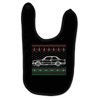 E30 Ugly Christmas Sweater Baby Bibs | Artistshot