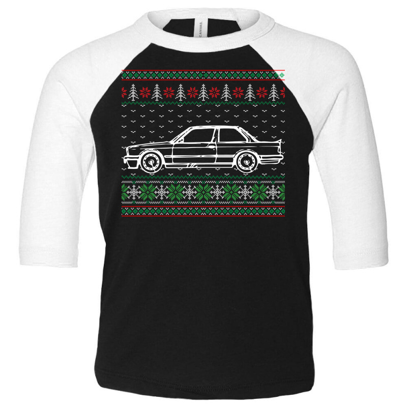 E30 Ugly Christmas Sweater Toddler 3/4 Sleeve Tee | Artistshot