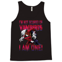 I'm Not Scared Of Vampires I'm One Vampire Halloween Tank Top | Artistshot