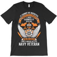 I Own It Forever The Title Navy Veteran T-shirt | Artistshot