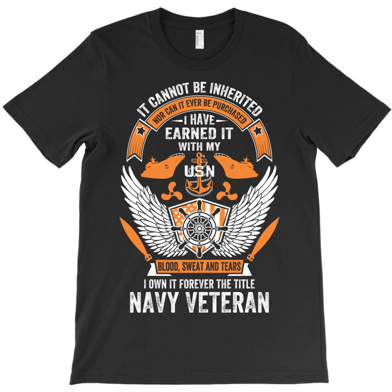 I Own It Forever The Title Navy Veteran T-shirt | Artistshot