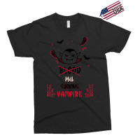 Cute Doodle Milk Sucking Vampire Halloween Costume For Kids Exclusive T-shirt | Artistshot