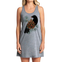 Bird & Berries Tank Dress | Artistshot