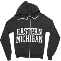 Eastern Michigan Athletic Arch College University ! Alumni T Shirt Zipper Hoodie | Artistshot