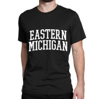 Eastern Michigan Athletic Arch College University ! Alumni T Shirt Classic T-shirt | Artistshot