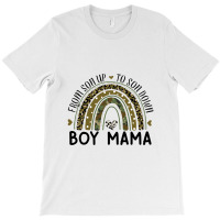 Boy Mama From Son Up To Son Down Rainbow Leopard Mom Camo T-shirt | Artistshot