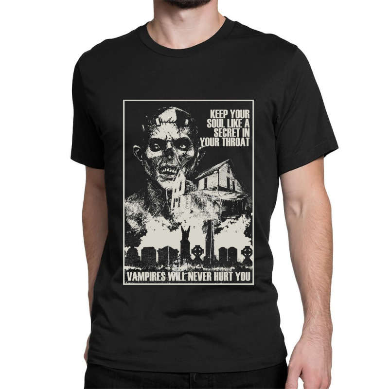 Vampires Will Never Classic T-shirt by cm-arts | Artistshot