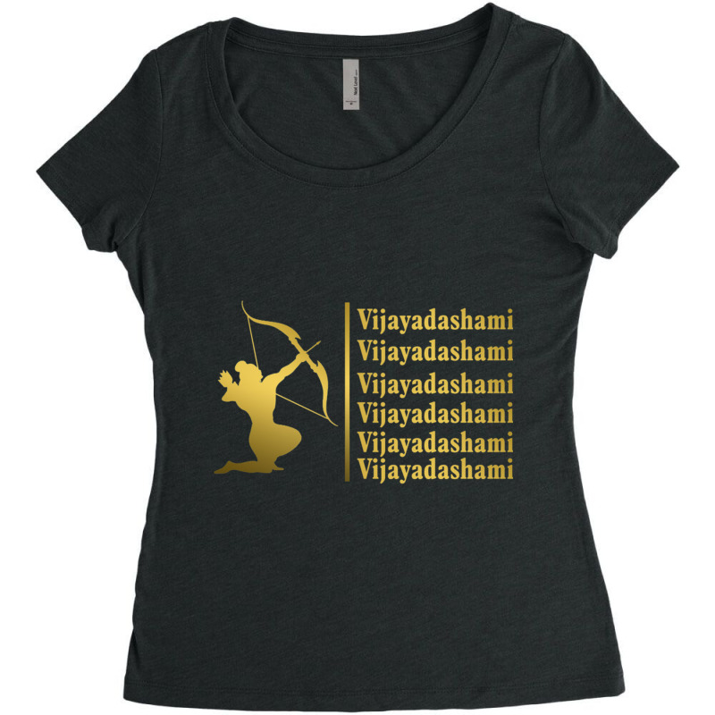 Vijayadashami Collection 3 Women's Triblend Scoop T-shirt by cm-arts | Artistshot