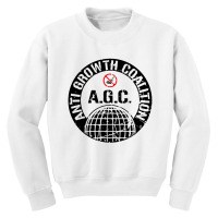 Vintage Anti Growth Coalition Youth Sweatshirt | Artistshot