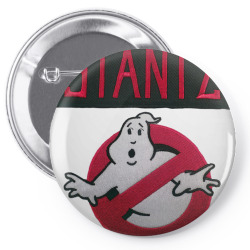 ray stantz ghostbuster with proton pack on back side   ray stantz Pin-back button | Artistshot