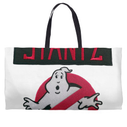 ray stantz ghostbuster with proton pack on back side   ray stantz Weekender Totes | Artistshot