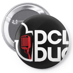 dclduo podcast dclduo Pin-back button | Artistshot