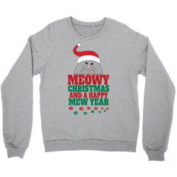 Meowy Christmas Crewneck Sweatshirt | Artistshot