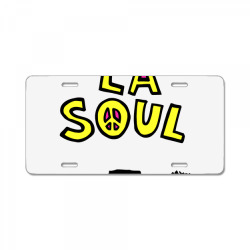 de la soul de la soul License Plate | Artistshot
