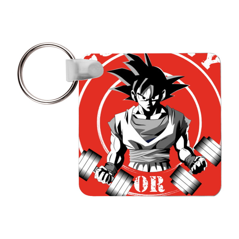 Goku Gym,dragon Ball Frp Square Keychain | Artistshot