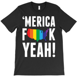 'MERICA FUCK YEAH! T-Shirt | Artistshot