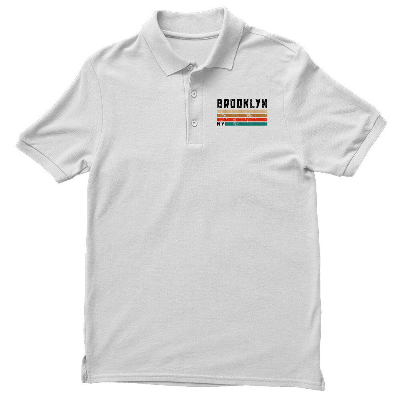 Brooklyn Ny Retro Vintage Gift Men Women Kids Men's Polo Shirt | Artistshot