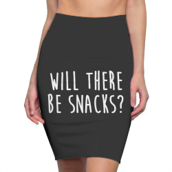 there be snacks classic Pencil Skirts | Artistshot