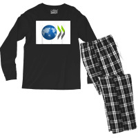 Organization Of Turkic States Flag Men's Long Sleeve Pajama Set | Artistshot