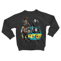 Mystery Machine, Mystery Machine Vintage, Mystery Machine Painting, Th Toddler Sweatshirt | Artistshot