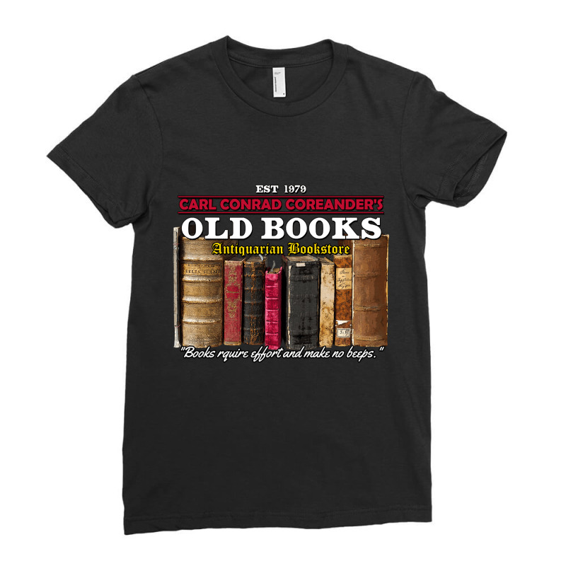 The Neverending Story Bookstore, The Neverending Story Bookstore Vinat Ladies Fitted T-Shirt by SHOPOAS3 | Artistshot