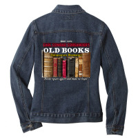 The Neverending Story Bookstore, The Neverending Story Bookstore Vinat Ladies Denim Jacket | Artistshot