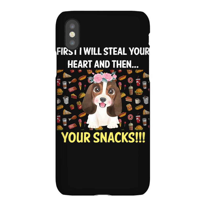 Basset Hound T  Shirt Steal Heart Basset Hound 03 T  Shirt Iphonex Case | Artistshot