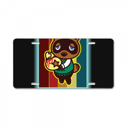 tom nook respect me and my money License Plate | Artistshot