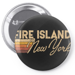 fire island new york Pin-back button | Artistshot