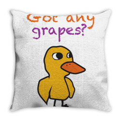 got any grapes meme Throw Pillow | Artistshot