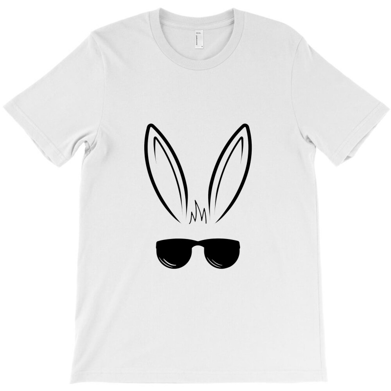 Bunny Face With Sunglasses For Boys Men Kids Easter Day T-shirt | Artistshot