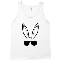 Bunny Face With Sunglasses For Boys Men Kids Easter Day Tank Top | Artistshot