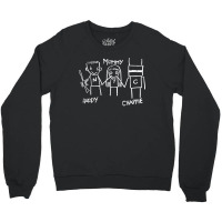 Daddy - Mommy - Chappie Crewneck Sweatshirt | Artistshot