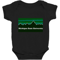 Msu Landscape Baby Bodysuit | Artistshot