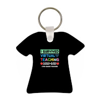 I Survived Virtual Teaching End Of Year Teacher Remote T Shirt T-shirt Keychain | Artistshot