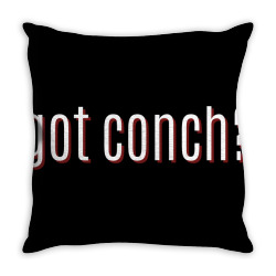 got conch,bahamas Throw Pillow | Artistshot
